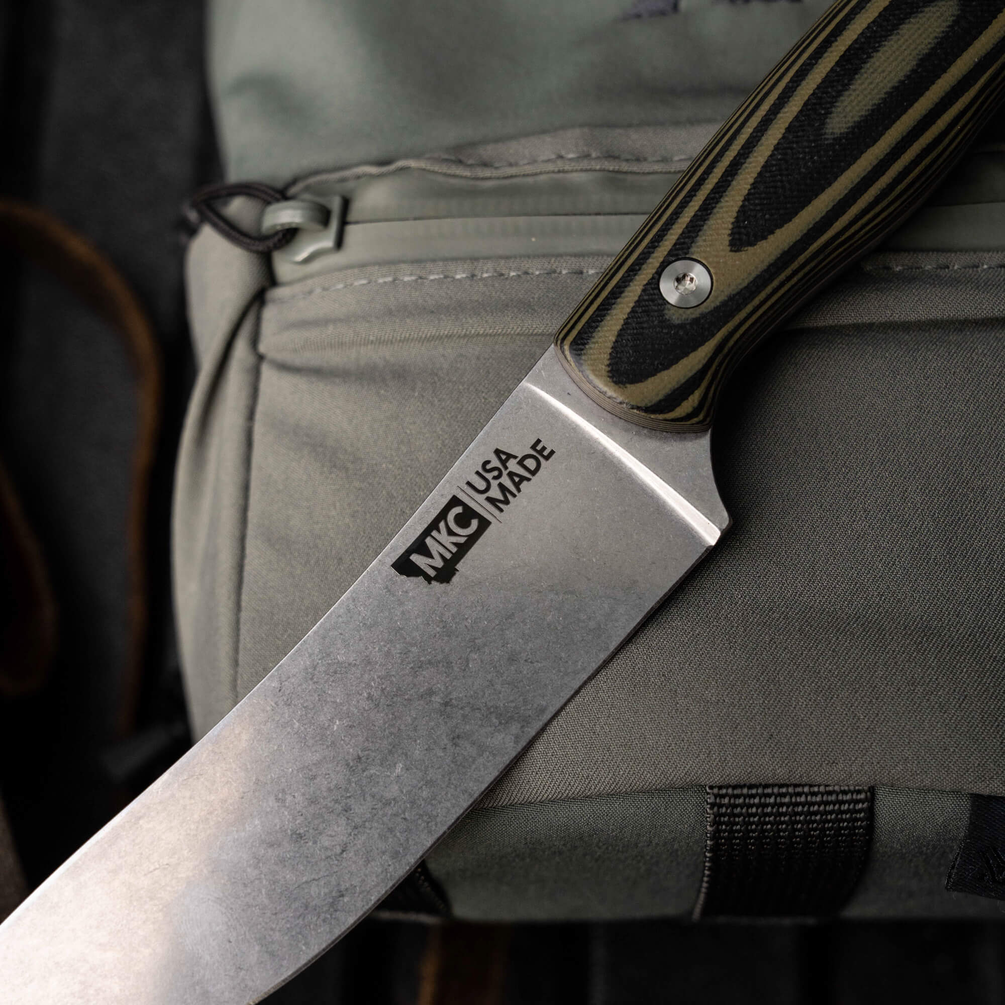 MAGNACUT STONEWALL SKINNER - GREEN & BLACK