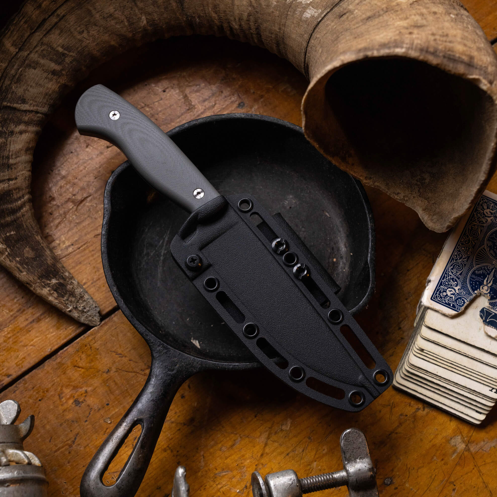 MAGNACUT SUPER CUB - DROP POINT HUNTER - GREY