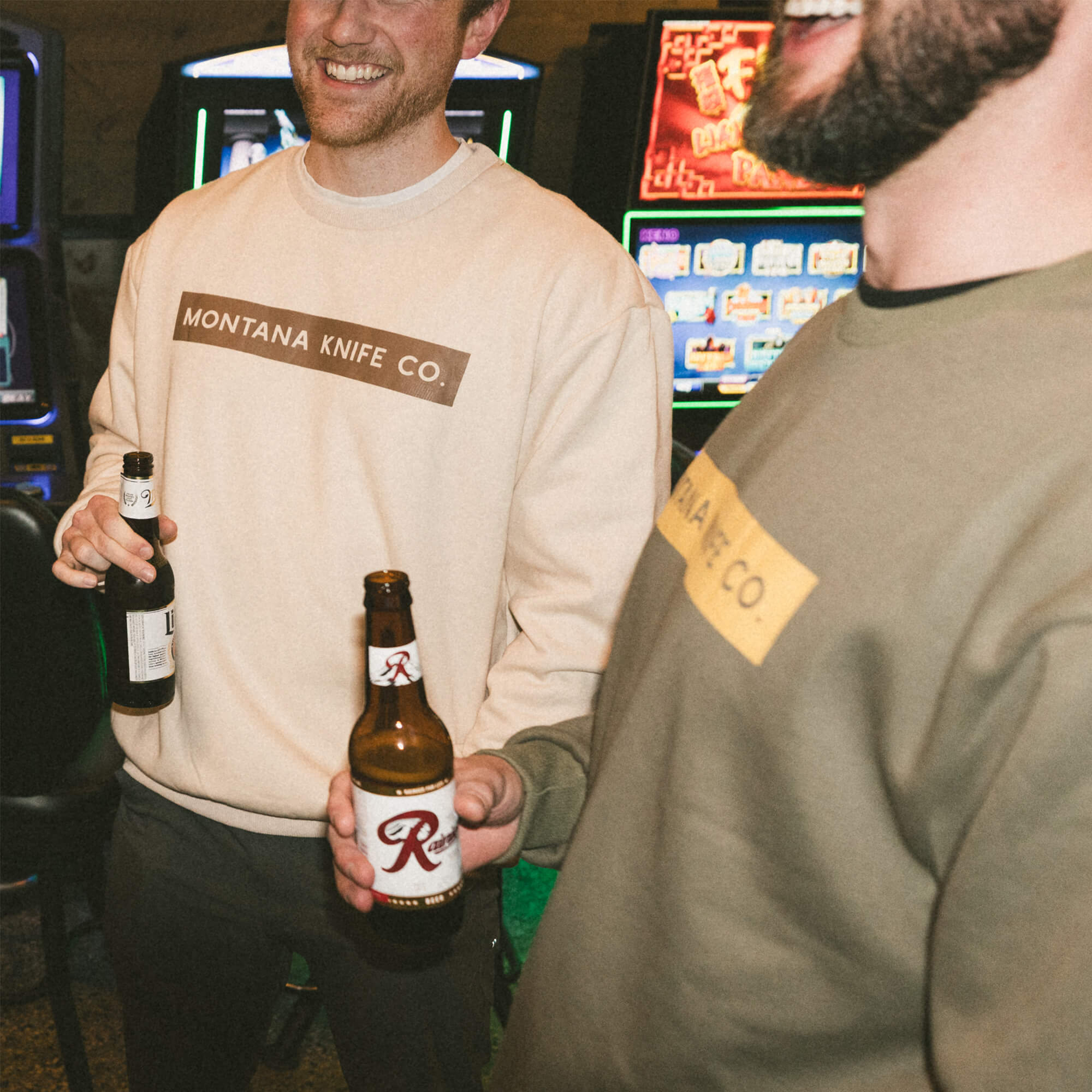 MKC CREWNECK SWEATSHIRT - NATURAL