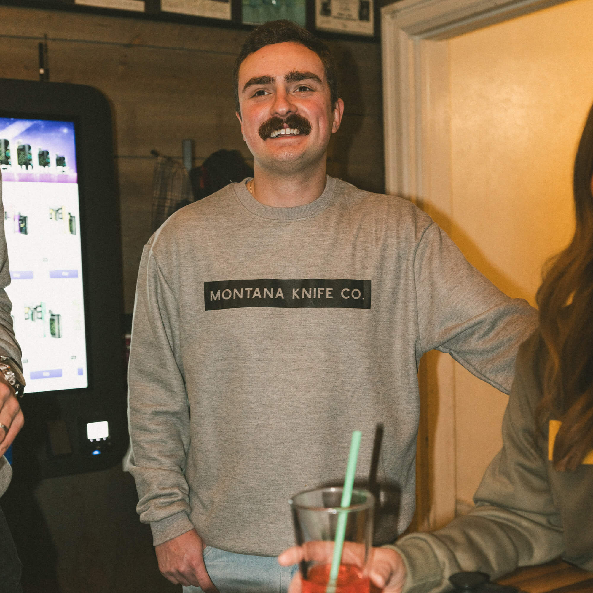 MKC CREWNECK SWEATSHIRT - GREY