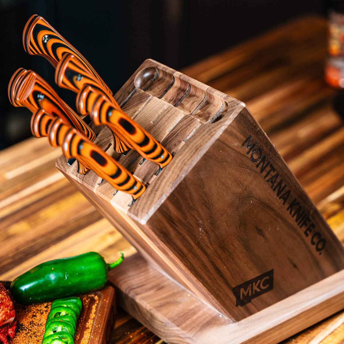 MKC CULINARY MAGNETIC KNIFE BLOCK 2.0