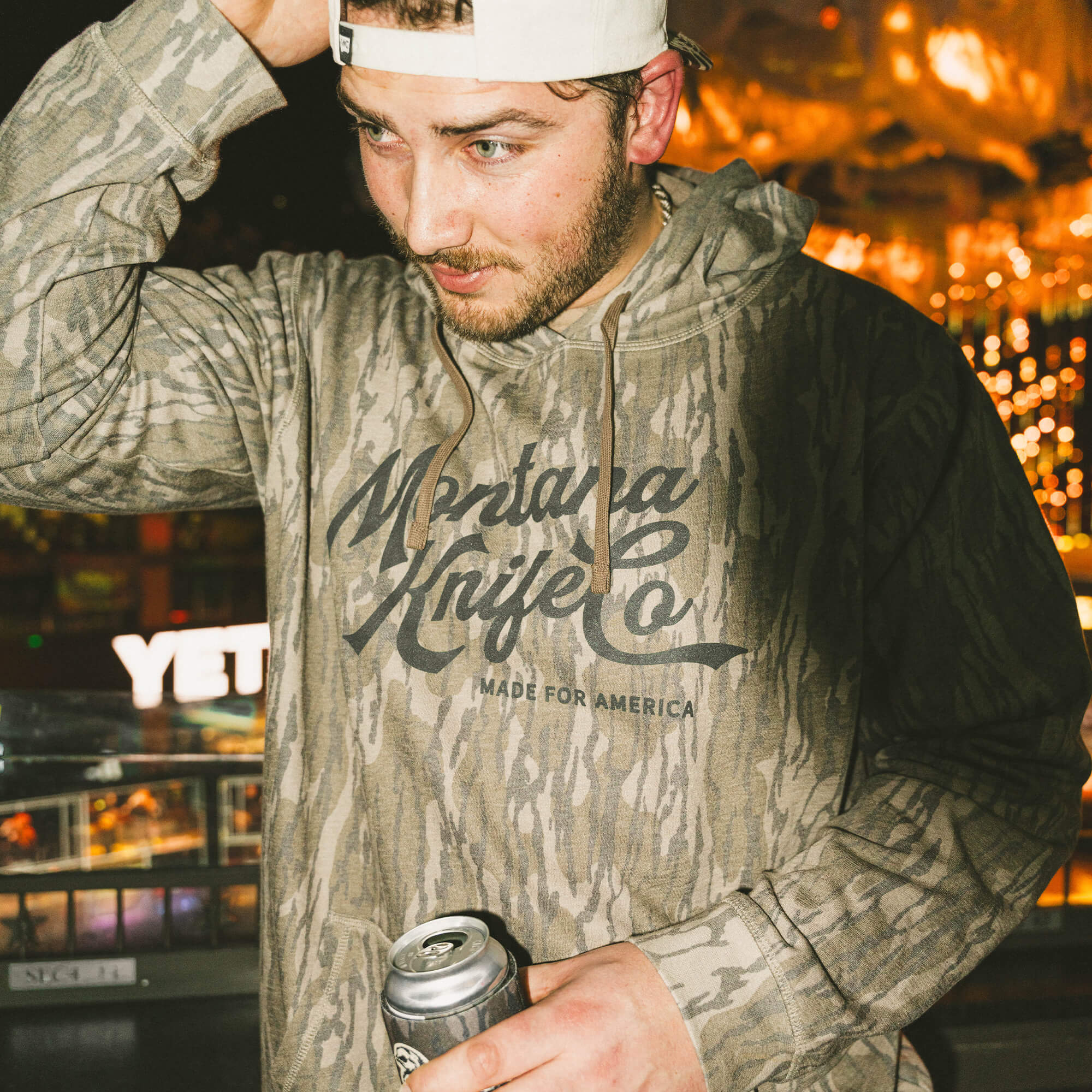 MKC x MOSSY OAK WASHED HOODIE - BOTTOMLAND