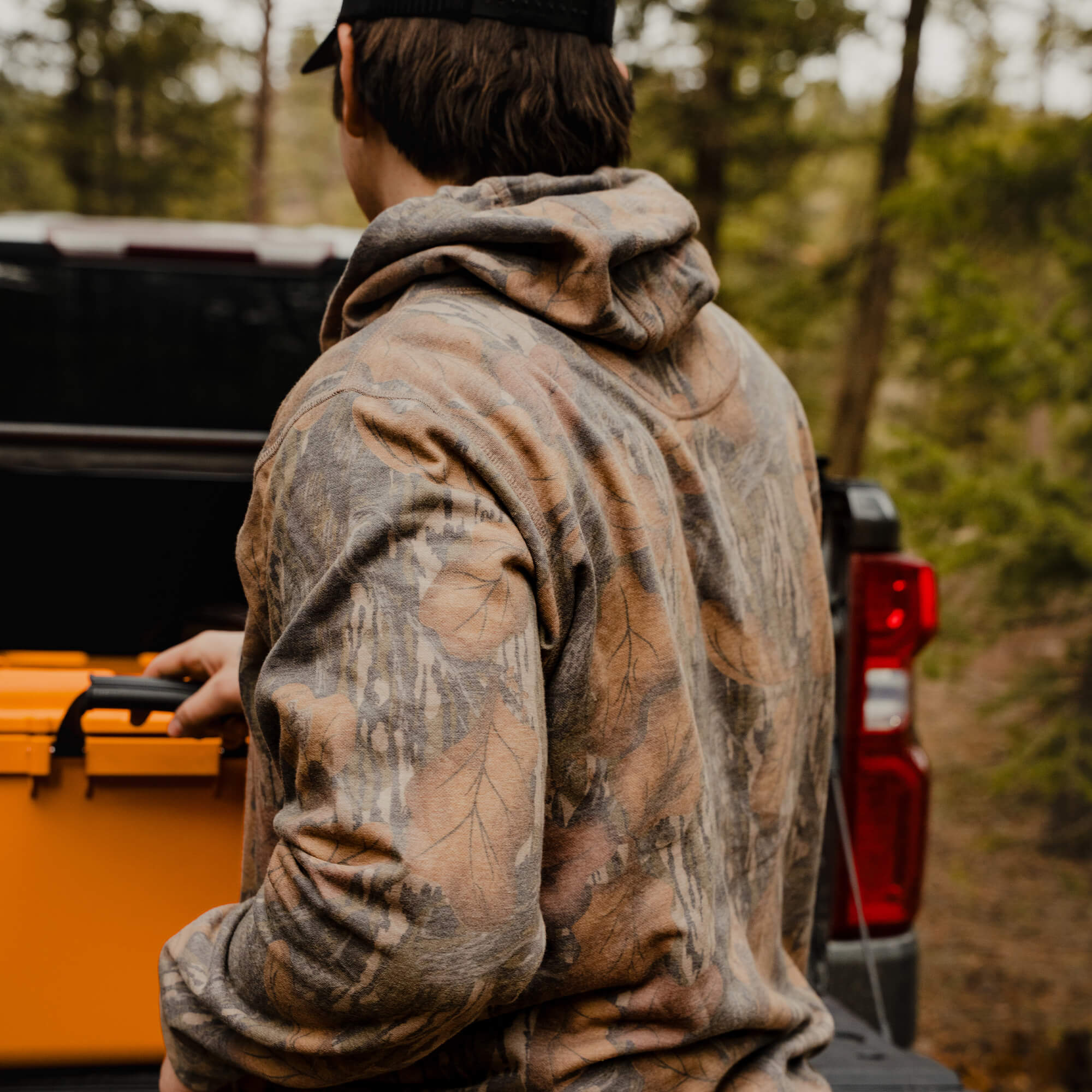 MKC x MOSSY OAK WASHED HOODIE - FALL FOLIAGE