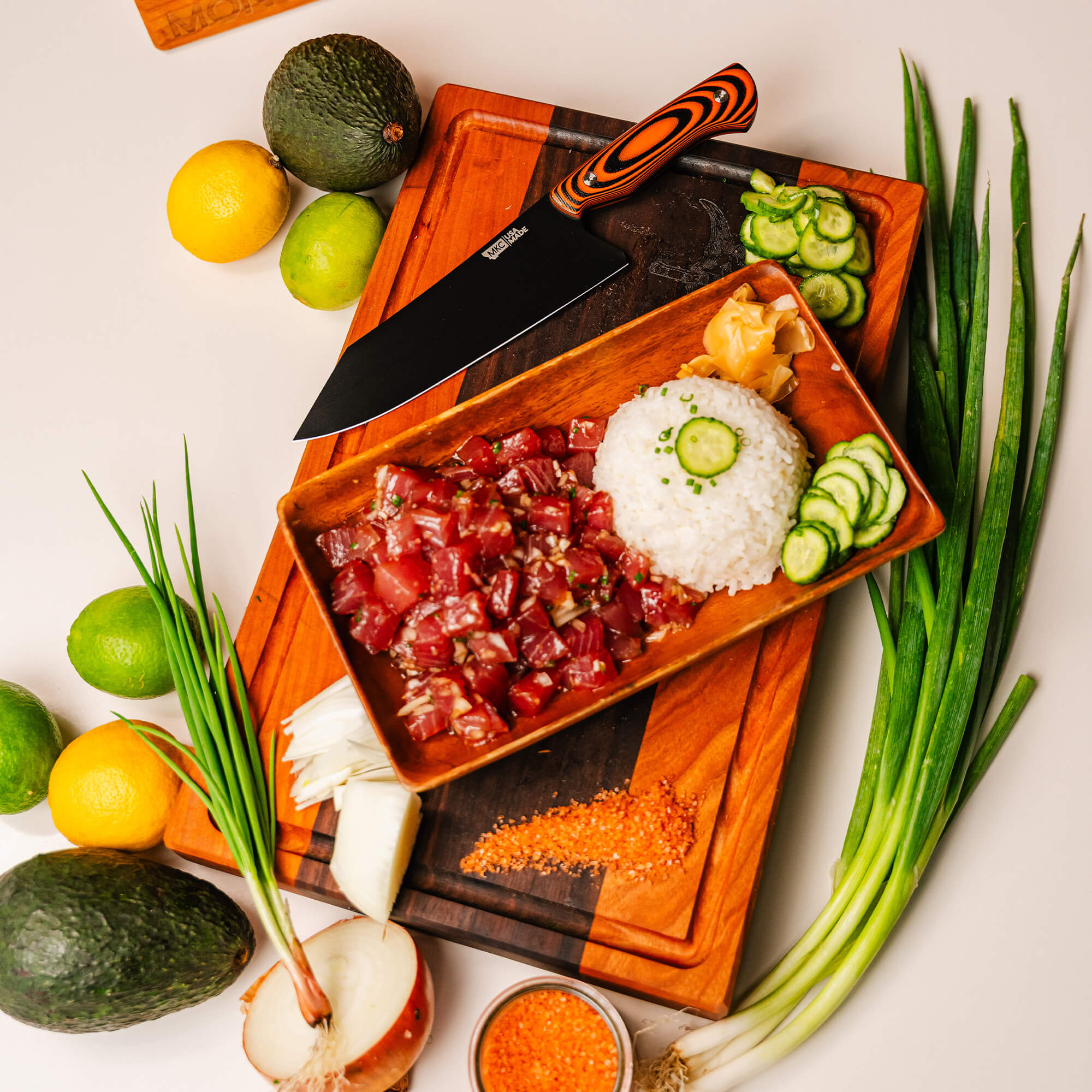 MKC CULINARY SET - ORANGE & BLACK