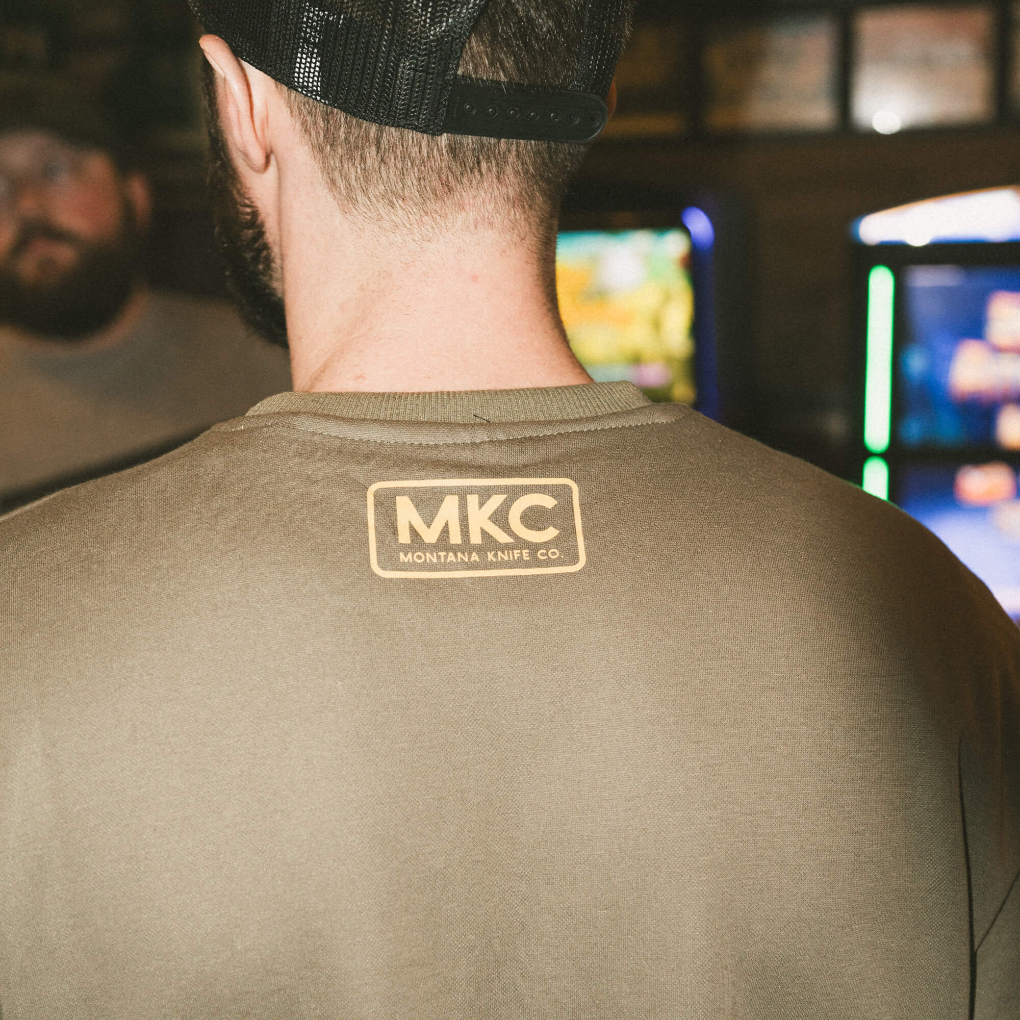 MKC CREWNECK SWEATSHIRT - OLIVE