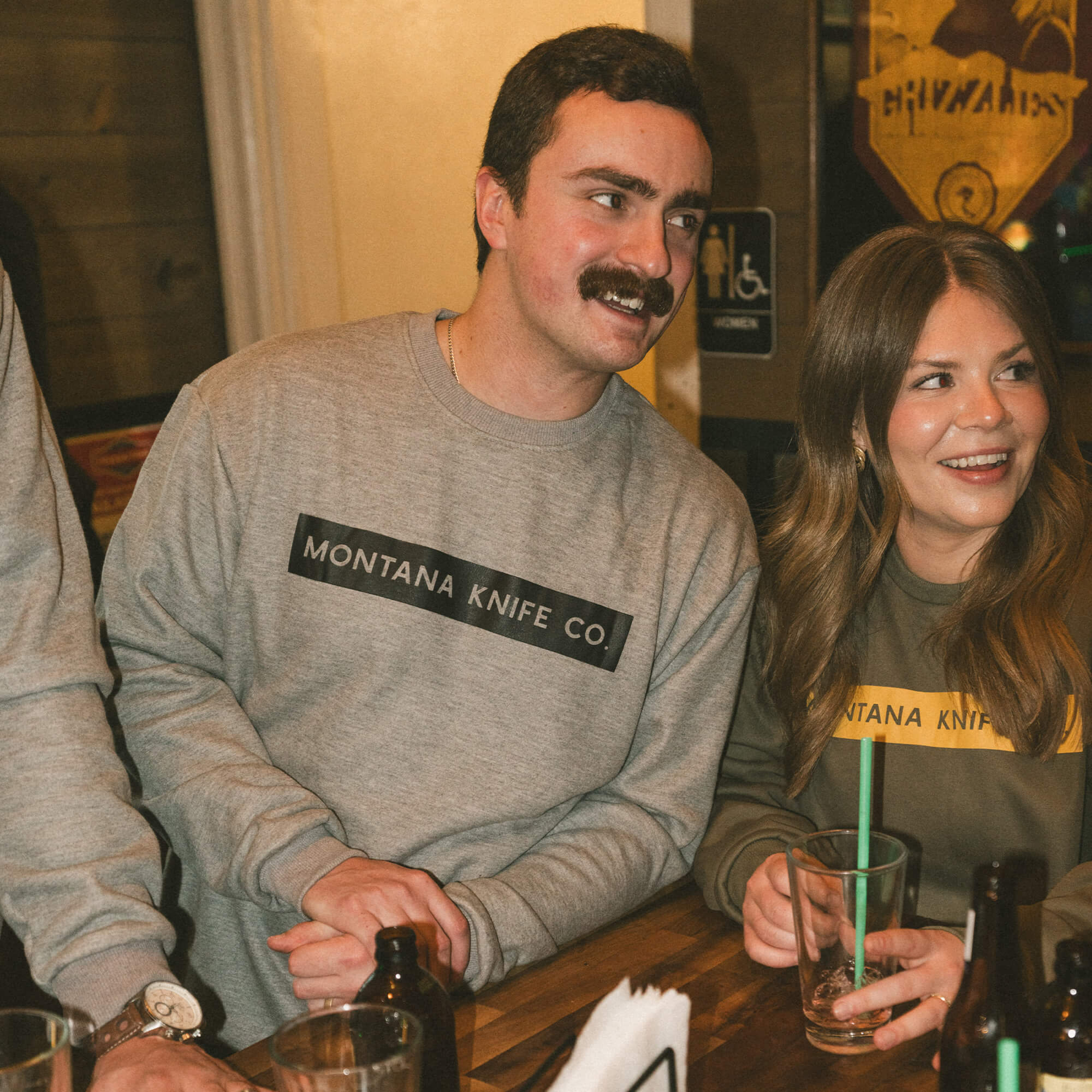 MKC CREWNECK SWEATSHIRT - GREY