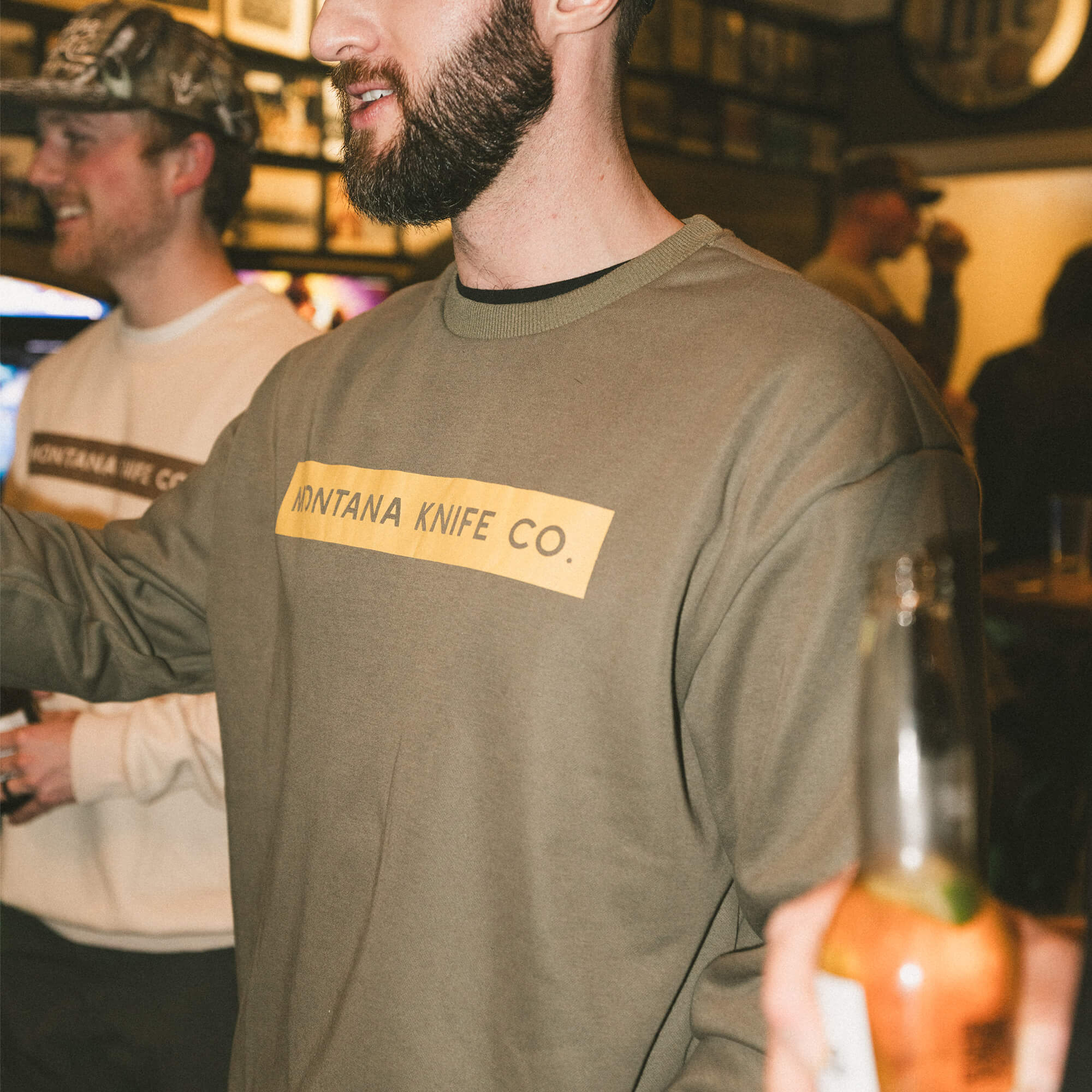 MKC CREWNECK SWEATSHIRT - OLIVE