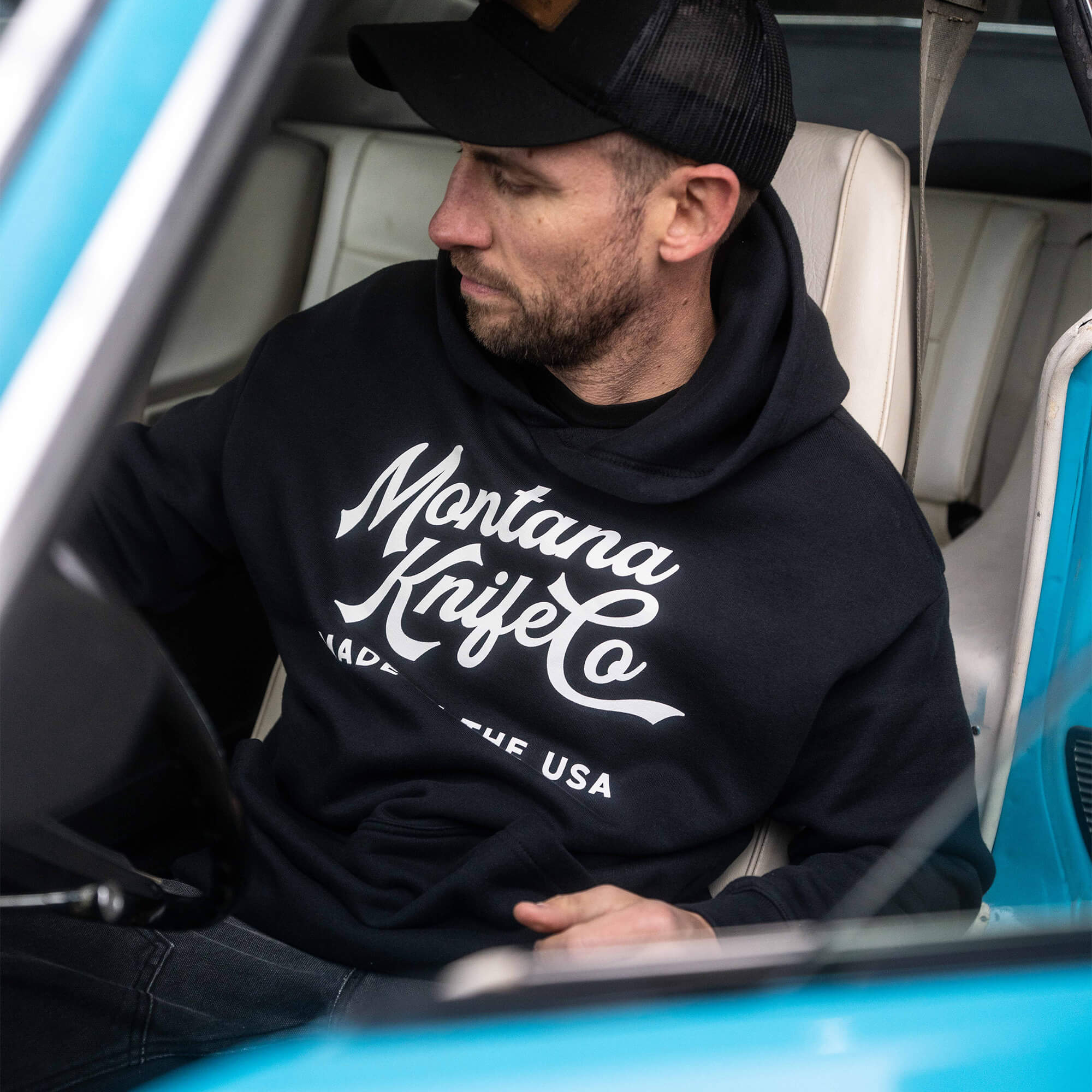 MKC HERITAGE HOODIE - USA MADE - BLACK