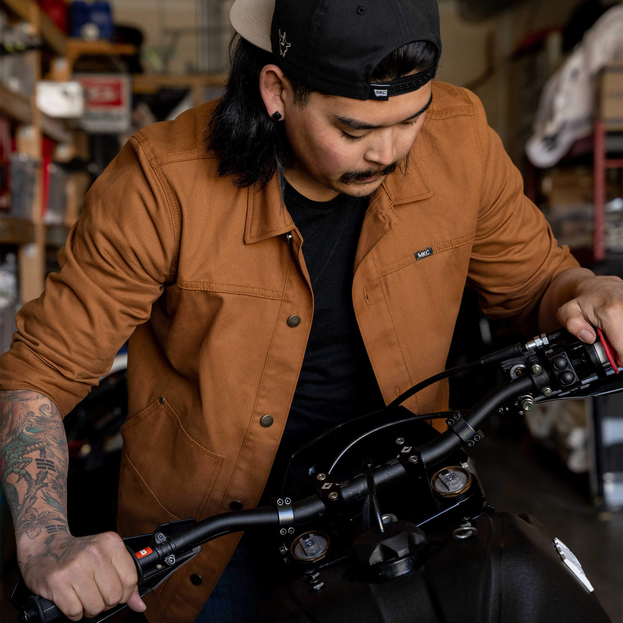MKC WORK JACKET - RUST - USA MADE