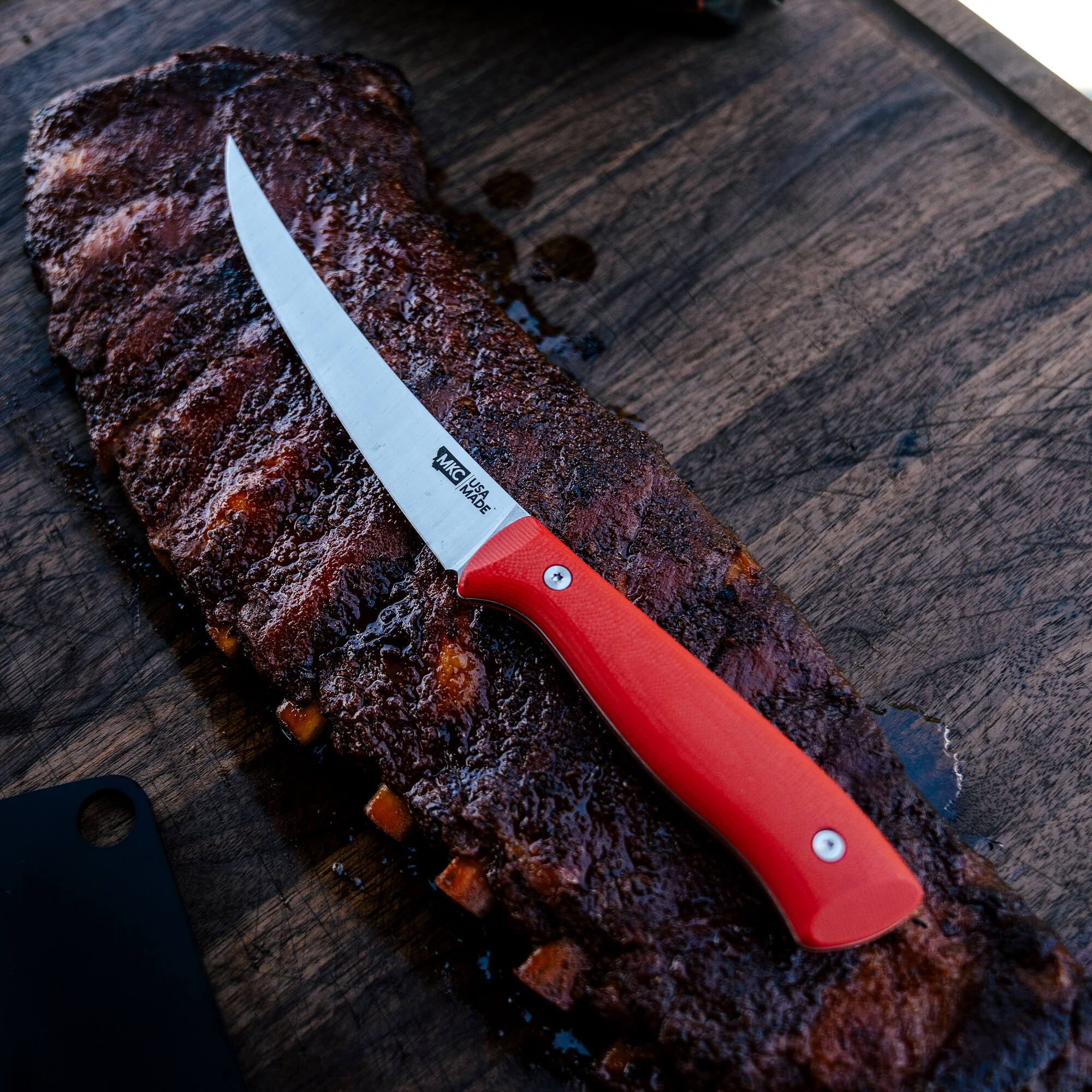 BONING BUTCHER KNIFE - RED