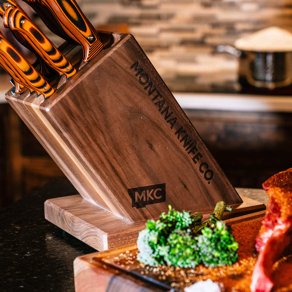 MKC CULINARY MAGNETIC KNIFE BLOCK 2.0