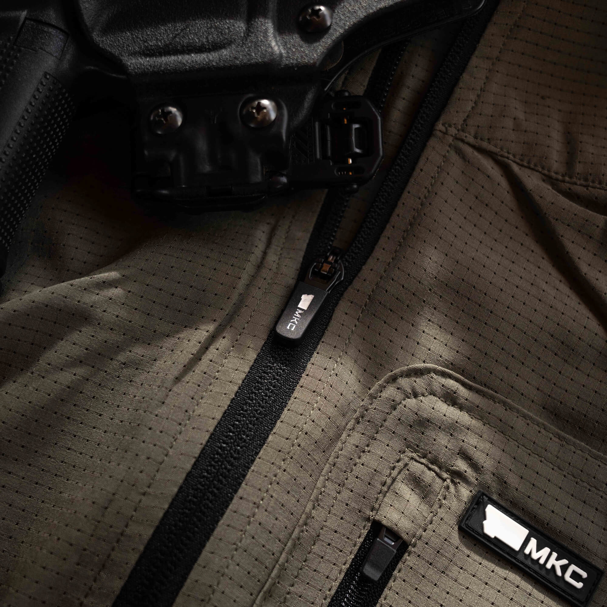 TACTICAL AIRLITE HALF-ZIP - OD GREEN