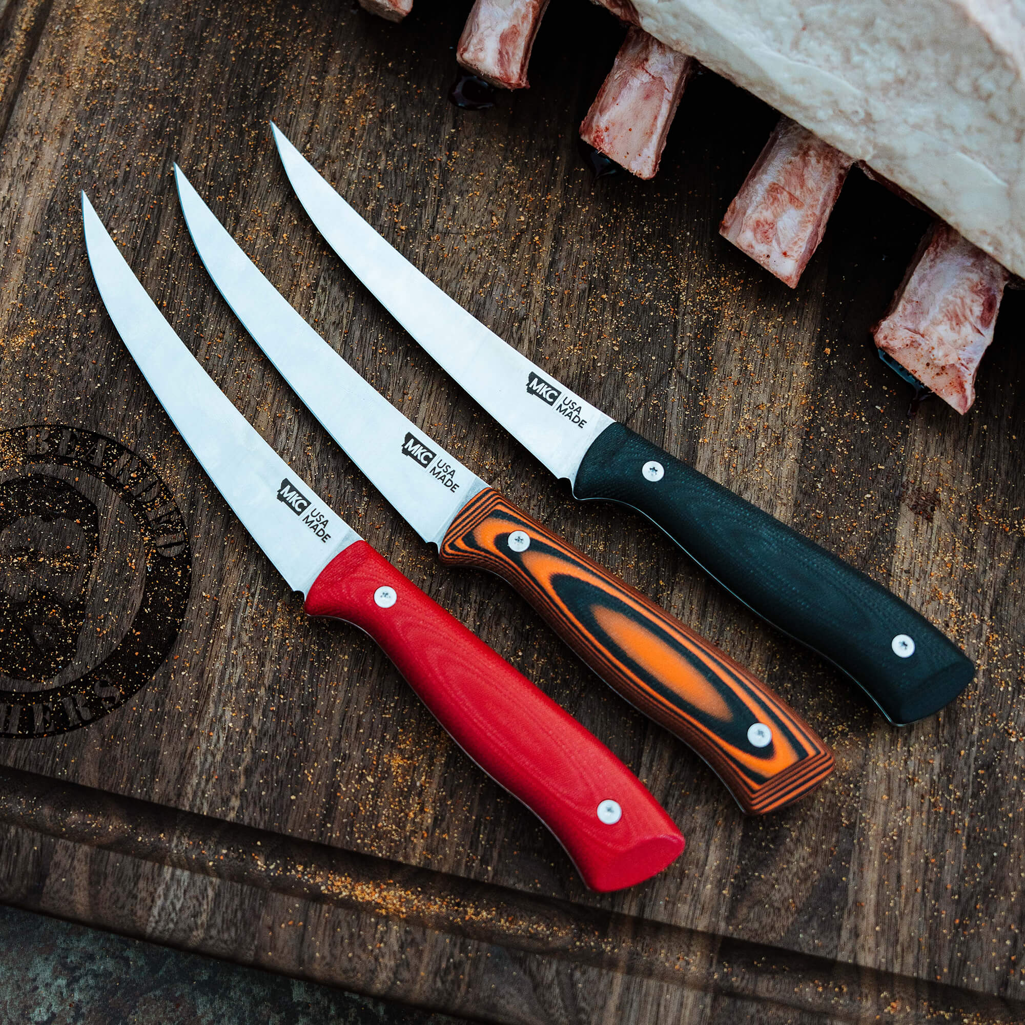 BONING BUTCHER KNIFE - RED