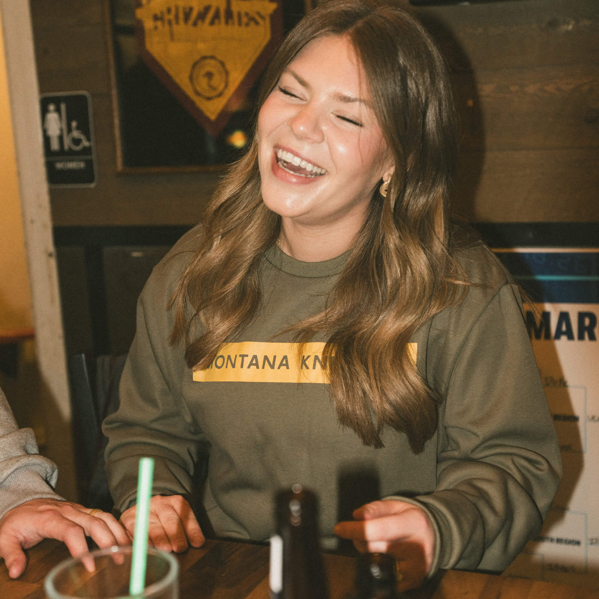 MKC CREWNECK SWEATSHIRT - OLIVE