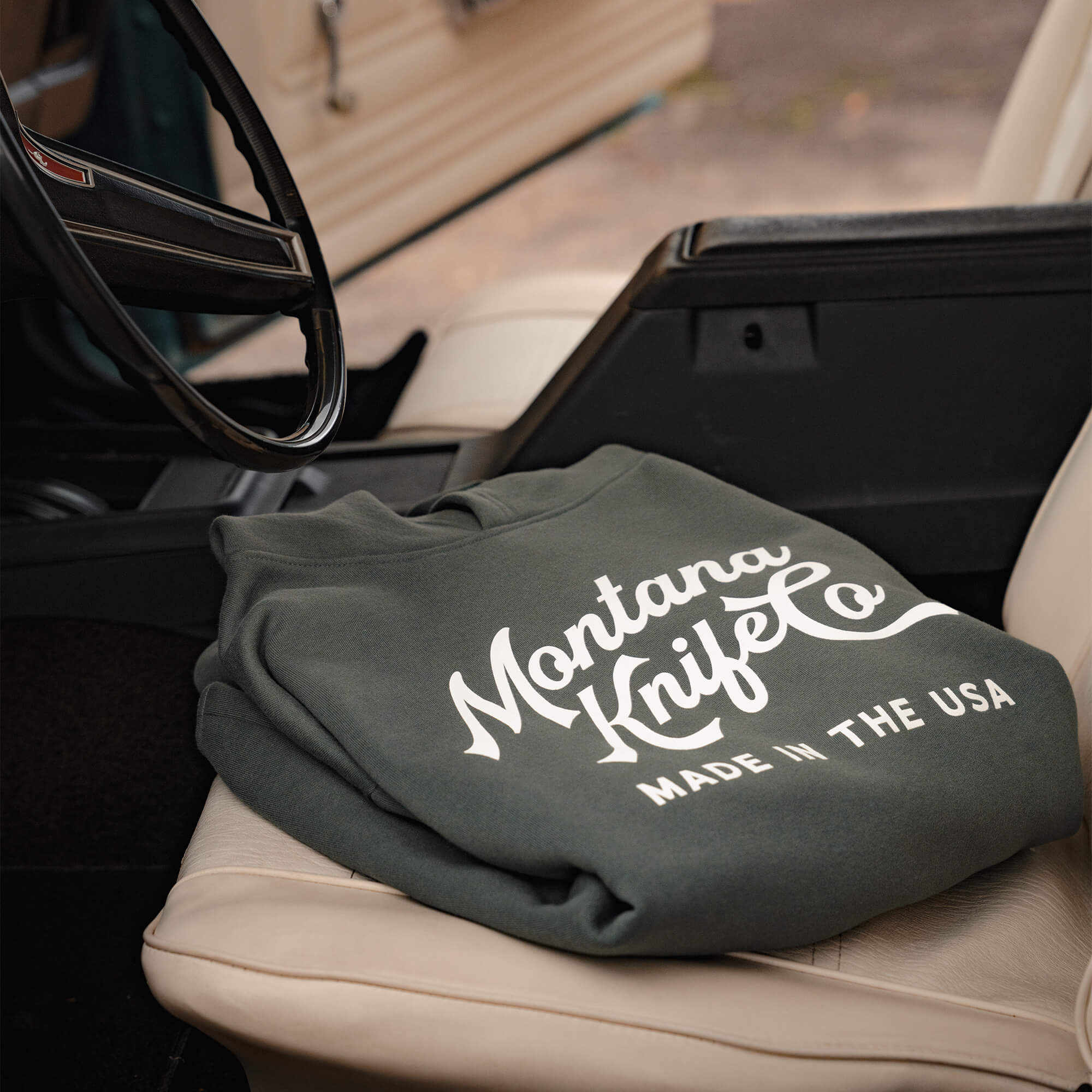 MKC HERITAGE HOODIE - USA MADE - GREEN