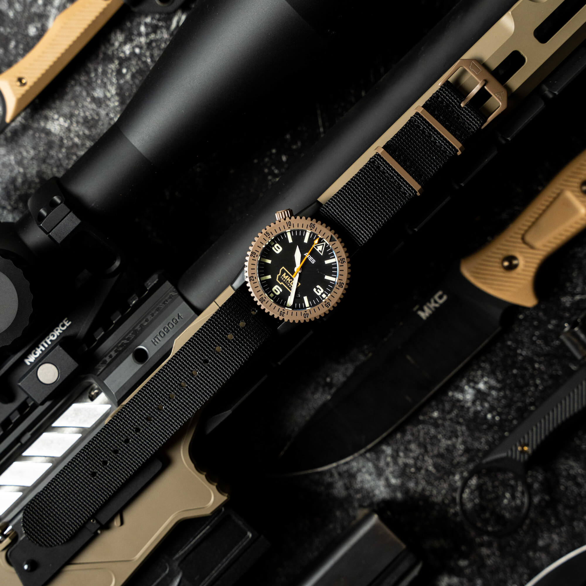 MKC x ARES® DIVER-1 MISSION TIMER™
