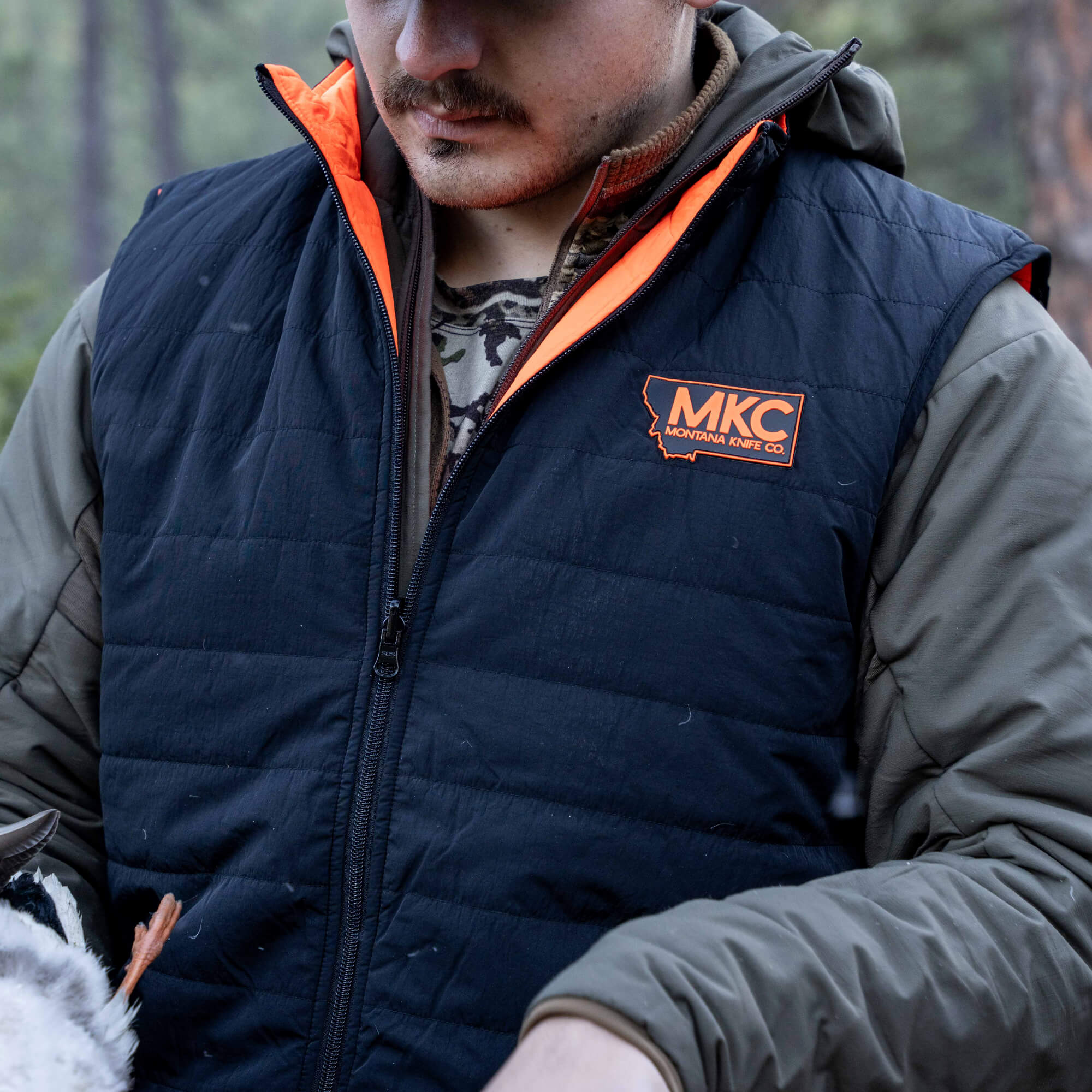 MKC REVERSIBLE HUNTING VEST