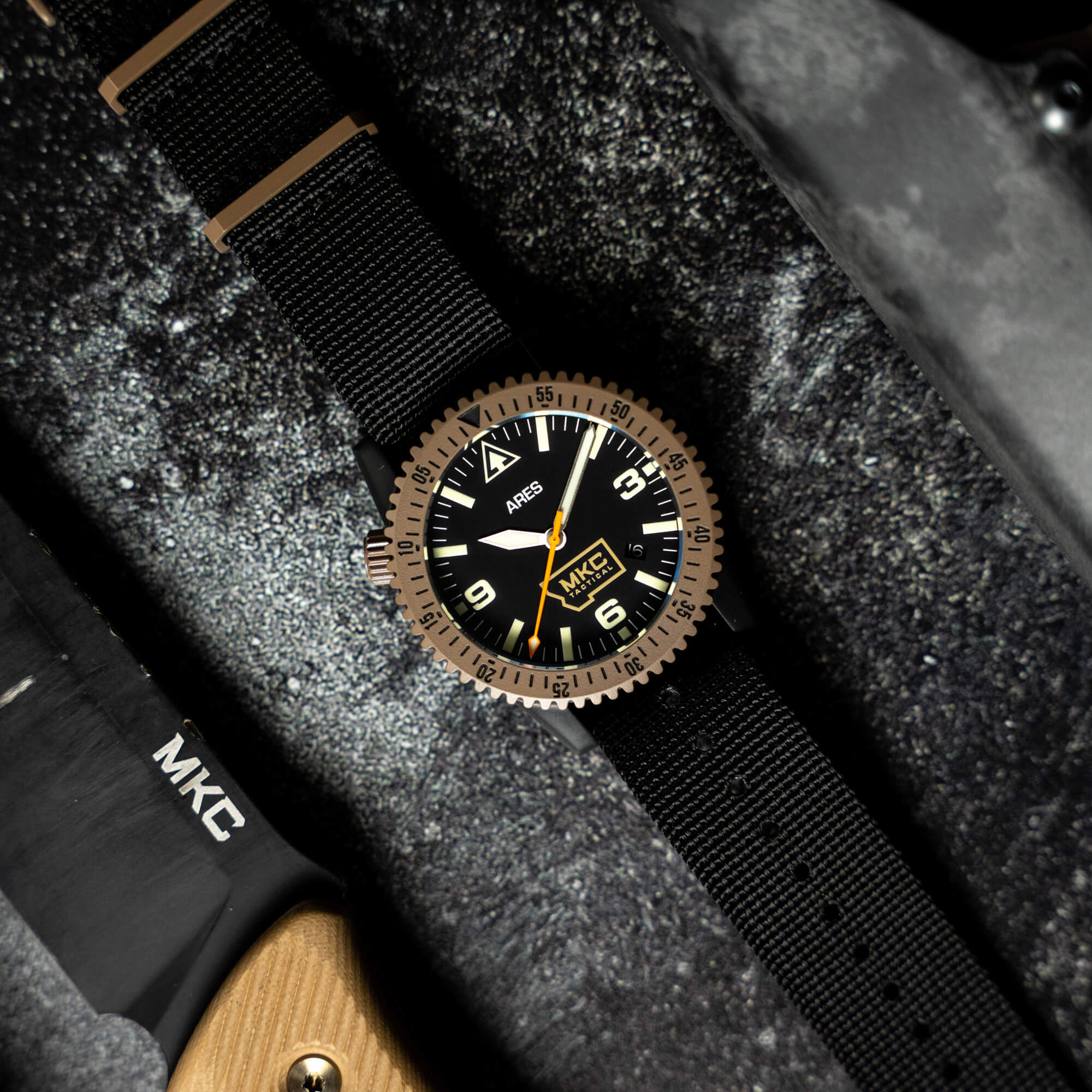 MKC x ARES® DIVER-1 MISSION TIMER™