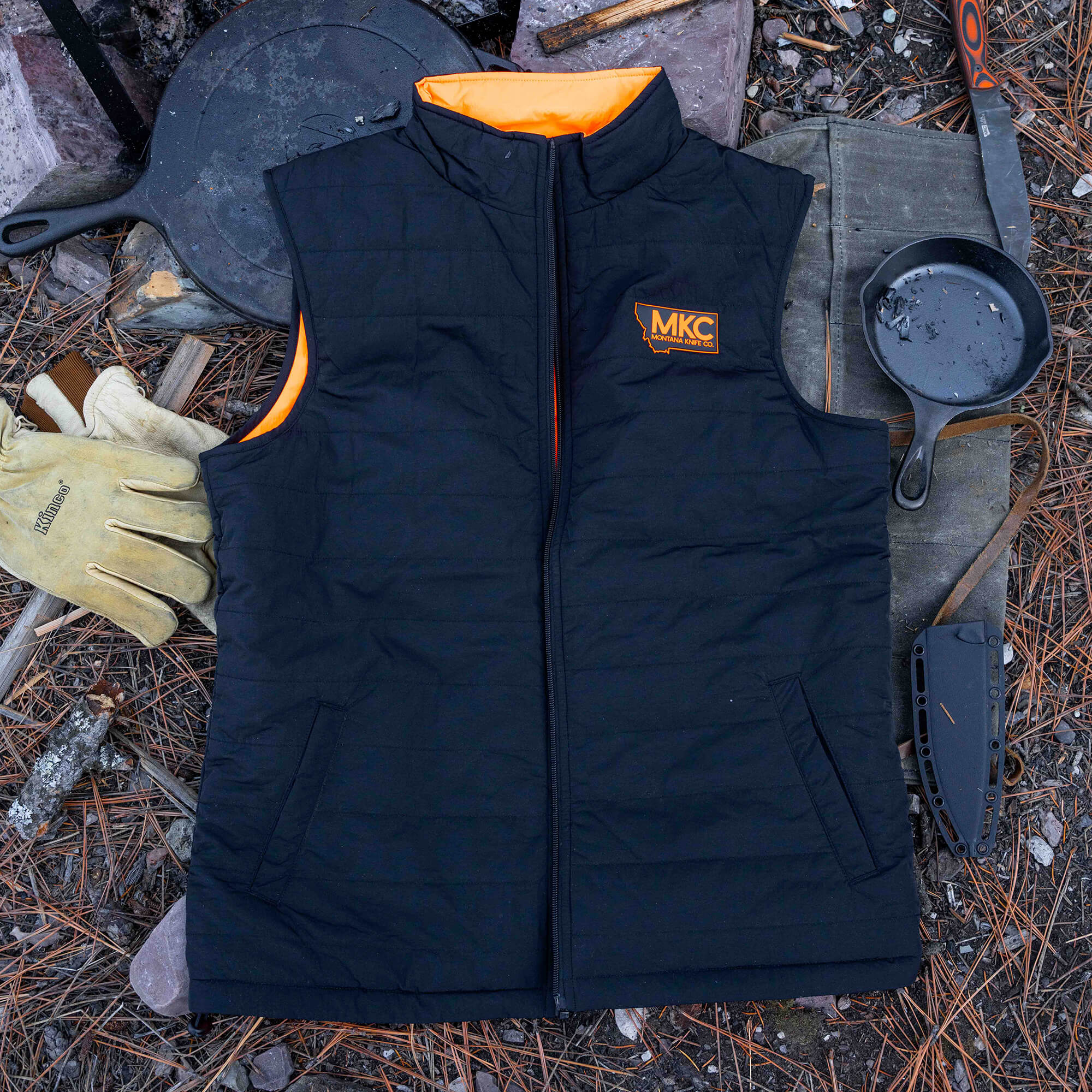 MKC REVERSIBLE HUNTING VEST