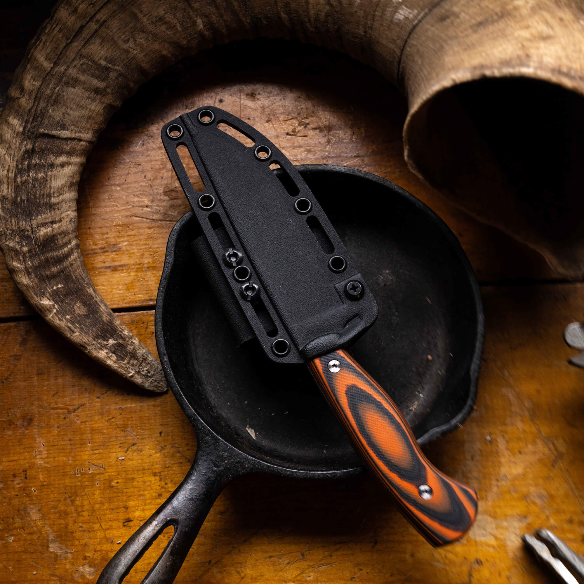 MAGNACUT SUPER CUB - DROP POINT HUNTER - ORANGE & BLACK