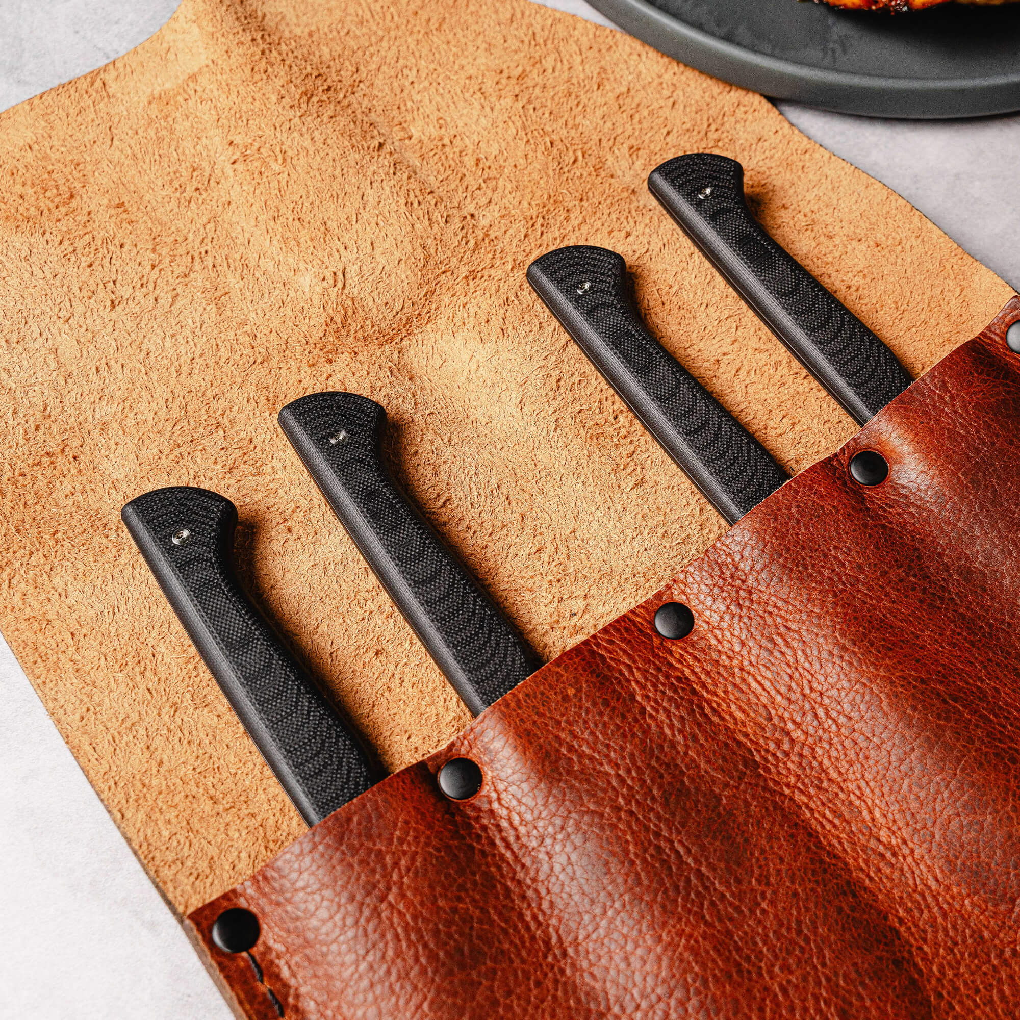 MKC STEAK KNIVES (SET OF 4) - PVD - BLACK