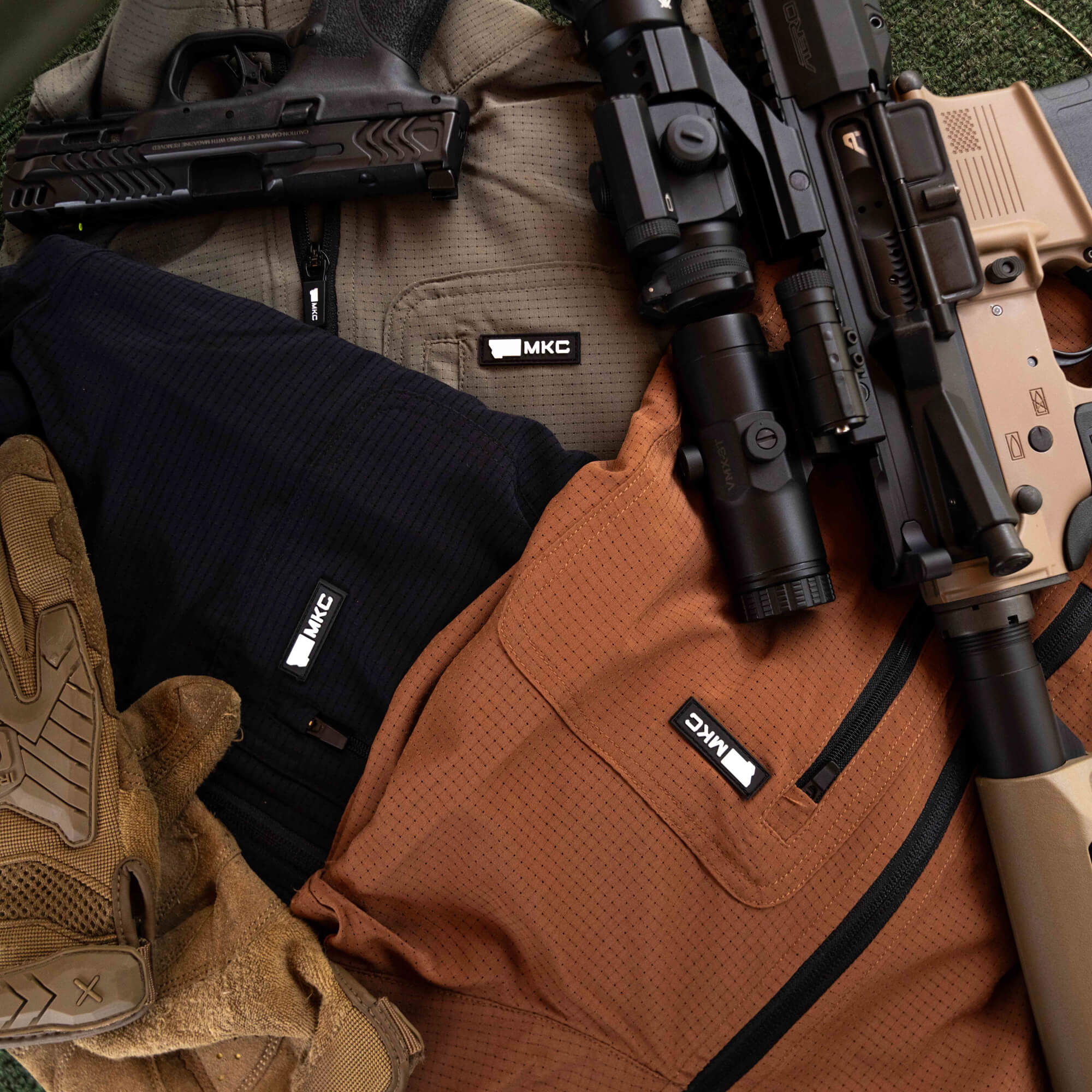 TACTICAL AIRLITE HALF-ZIP - COYOTE