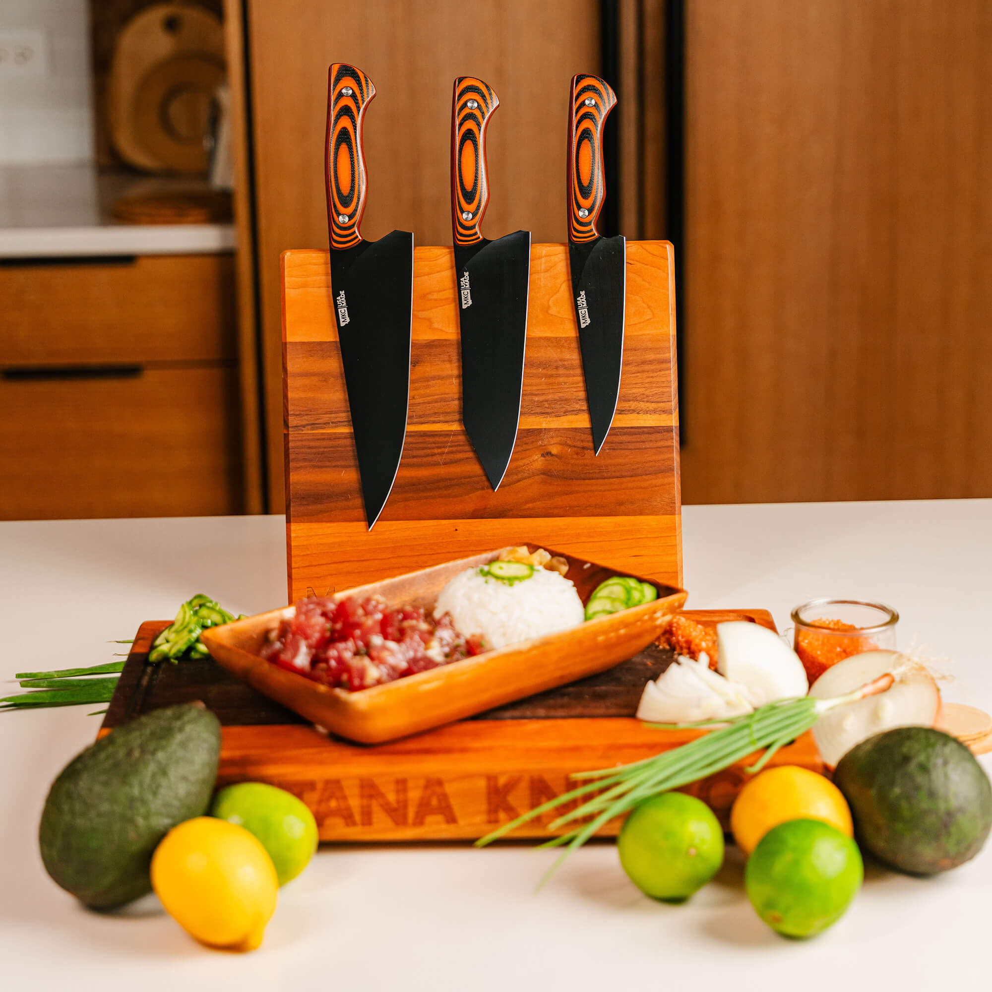 MKC CULINARY SET - ORANGE & BLACK