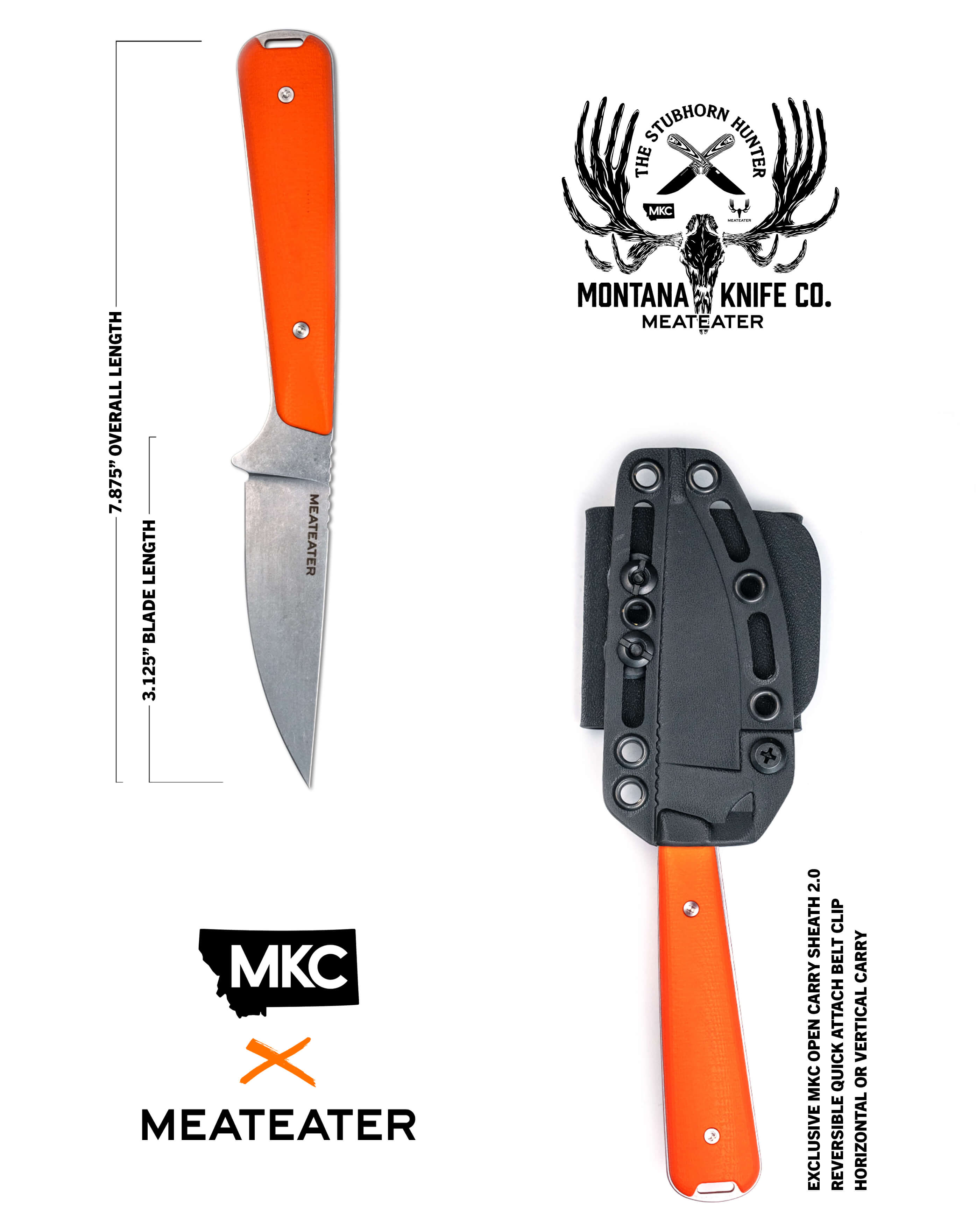 FLATTAIL - MEATEATER EDITION - HUNTER ORANGE