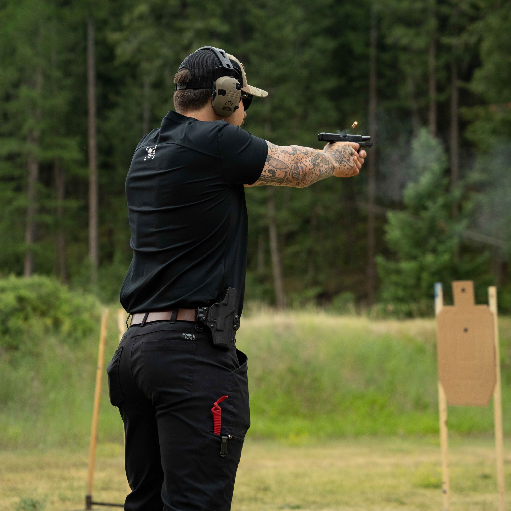 RANGE DAY PERFORMANCE SHORT SLEEVE - SHADOW