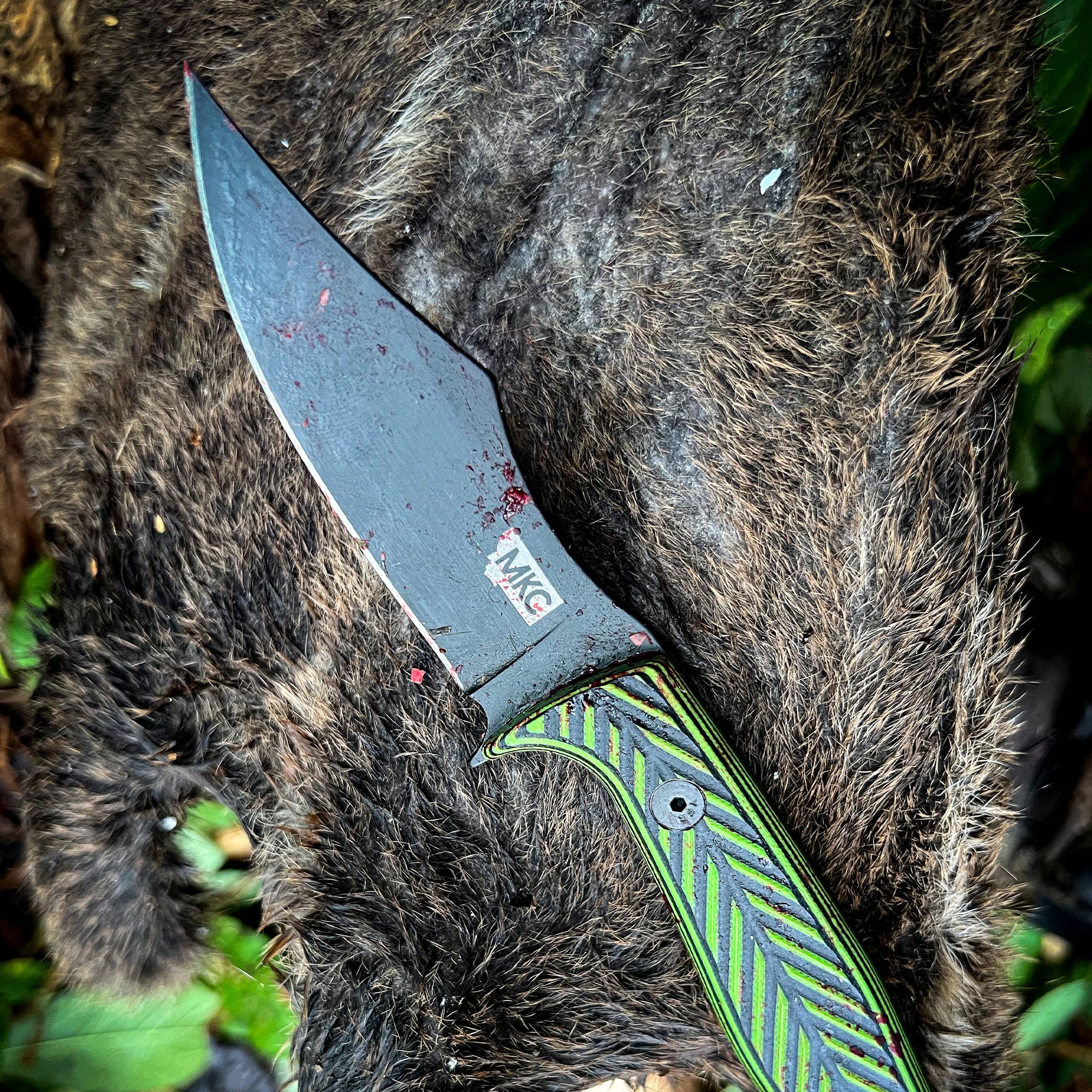 NOCK ON - TRIUMPH HUNTER - GREEN & BLACK