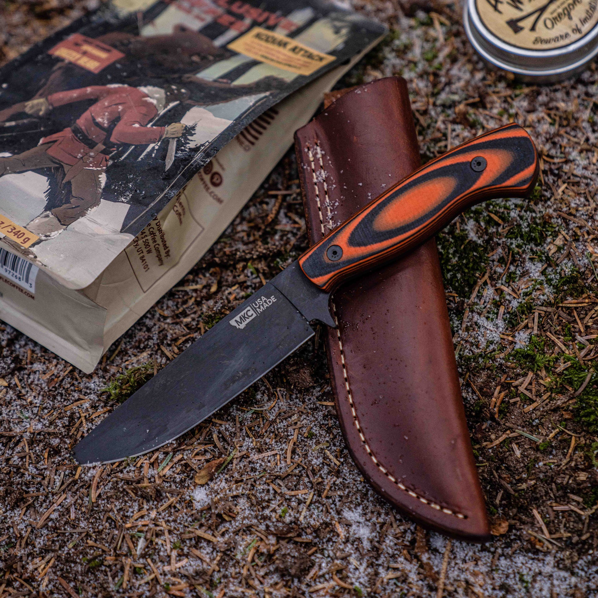 SUPER CUB - DROP POINT HUNTER - ORANGE & BLACK